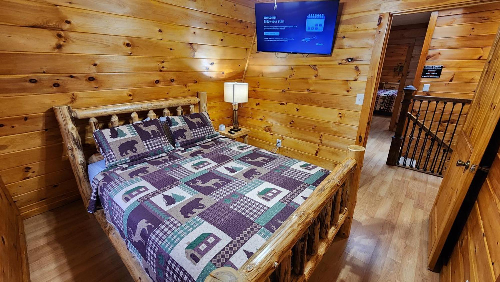 Lazy Bear Cabin Sevierville Exteriör bild