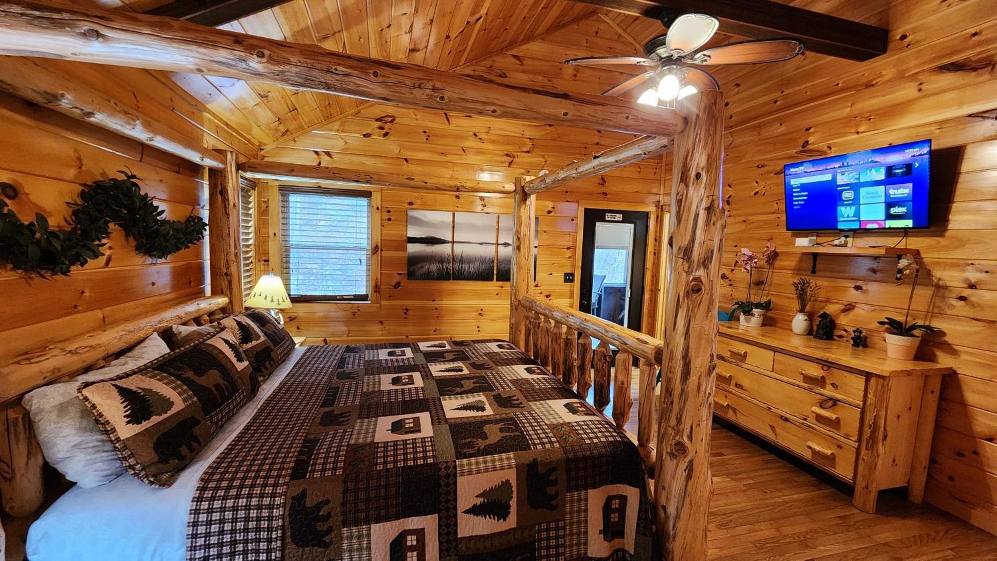 Lazy Bear Cabin Sevierville Exteriör bild